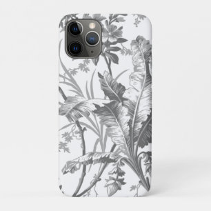 Botanical Black and White Chinoiserie  iPhone 11 Pro Case