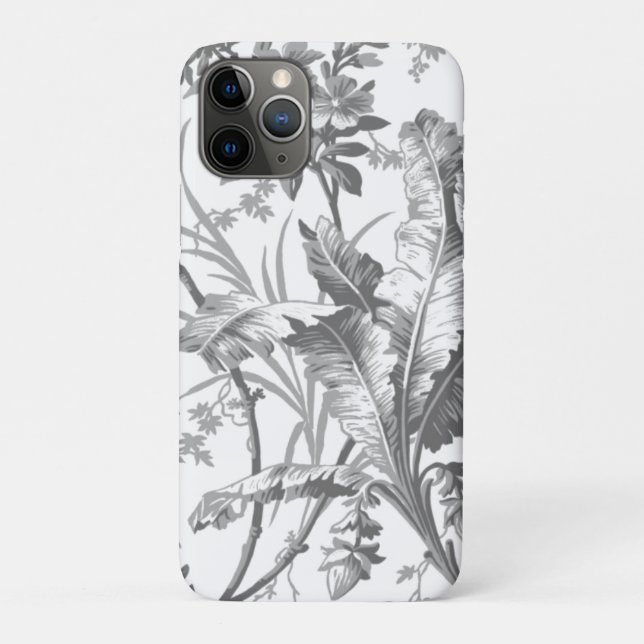 Botanical Black and White Chinoiserie  Case-Mate iPhone Case (Back)