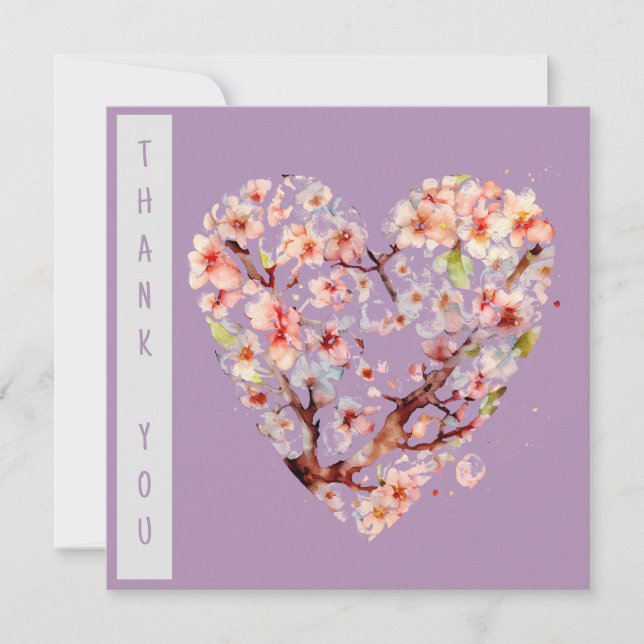 Botanical Bliss Cherry Blossom Floral Wreath (Front)