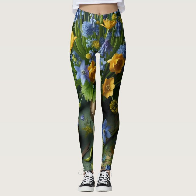 Botanical Bliss Leggings (Front)