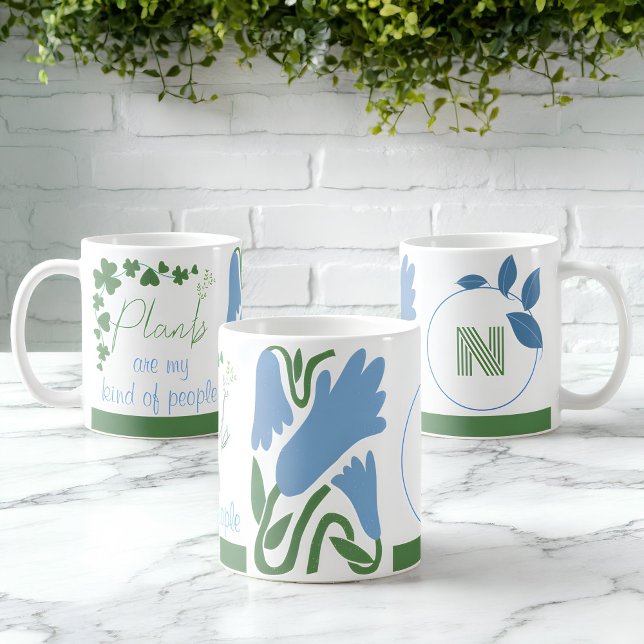 Botanical Bliss: Personalised Mug for Plant Lovers (Creator Uploaded)