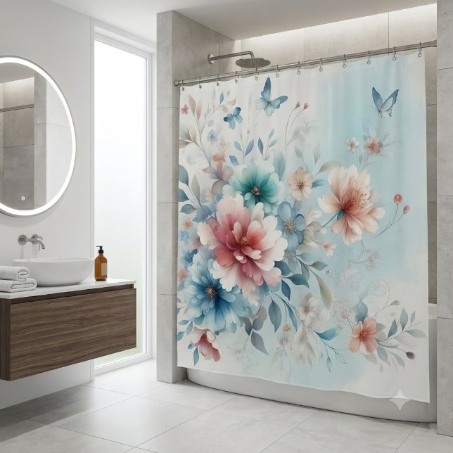 Botanical Bliss  Shower Curtain (Creator Uploaded)