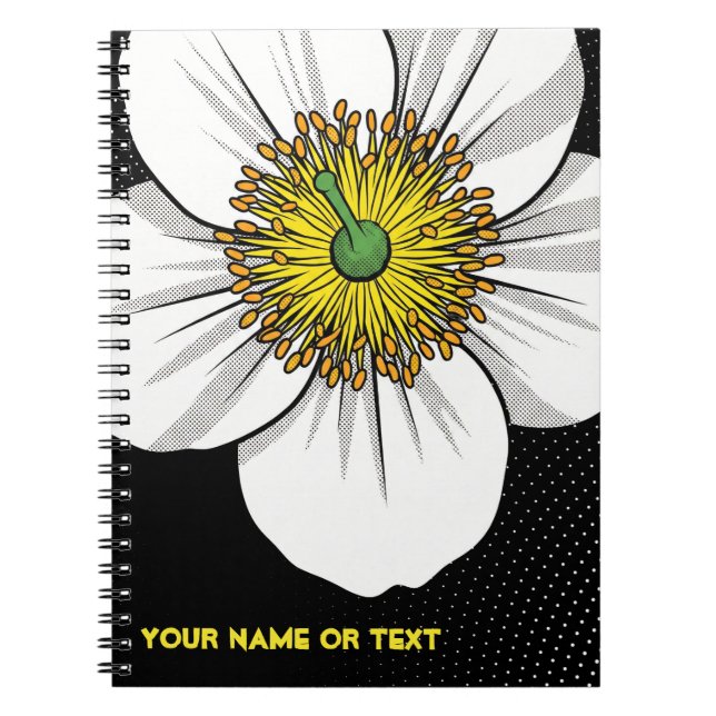 Botanical Blizzard: The Eucryphia cordifolia Notebook (Front)