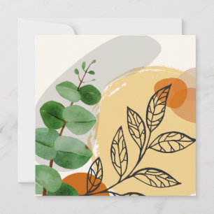 Botanical Boho Green Orange