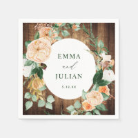 Botanical Boho Personalised Rustic Barn Wedding