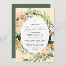 Botanical Boho Personalised Yellow Dedication
