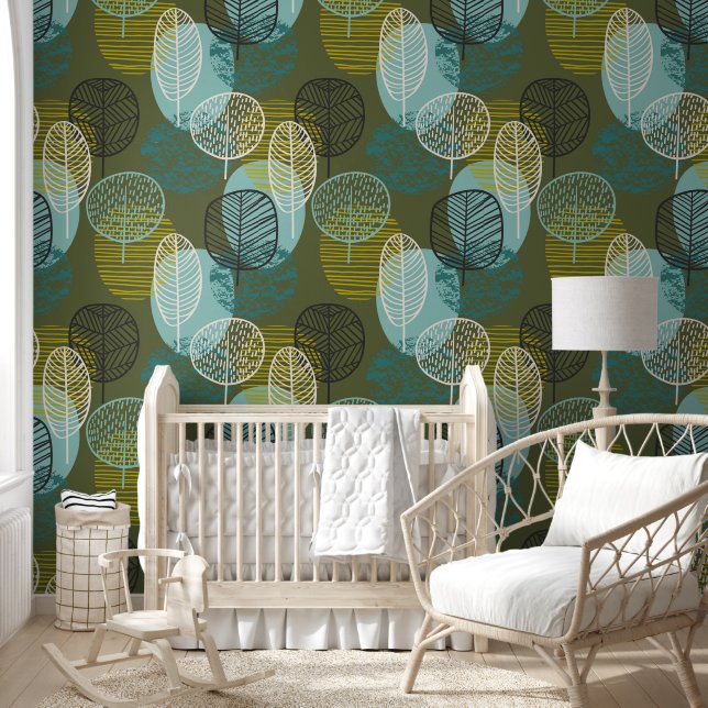 Botanical Boho Wallpaper (Kids)