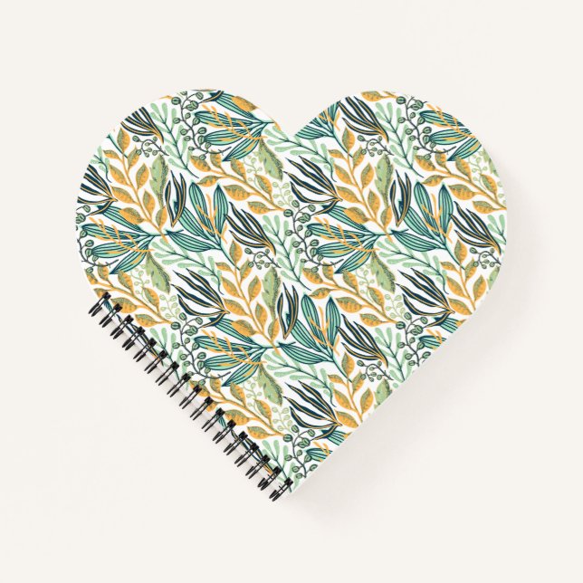 Botanical Breeze – "My Journal" Floral Notebook (Front)