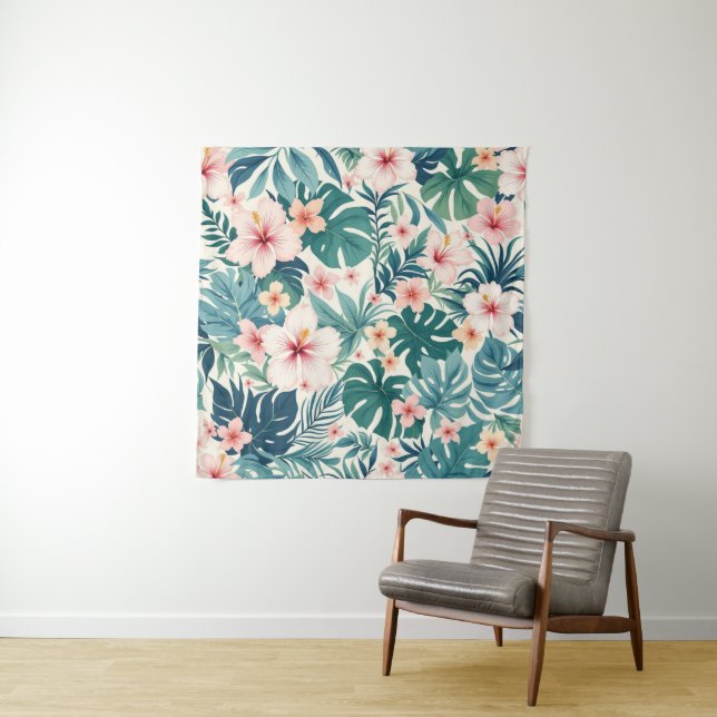 Botanical Breeze – Tropical Floral Tapestries (In Situ)
