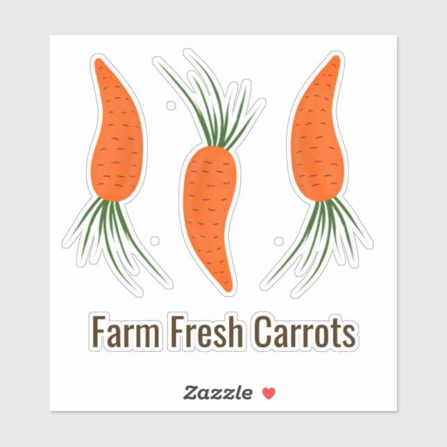 Botanical Carrots Collection  (Sheet)