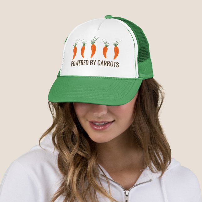 Botanical Carrots Collection Trucker Hat (In Situ)