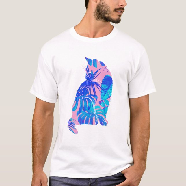 botanical cat T-Shirt (Front)