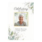 Botanical Celebration of Life Photo Funeral
