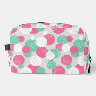 Botanical Circles Cosmetic Dopp Kit