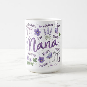 Botanical Coquette Mother's Day/Nana Coffee Mug