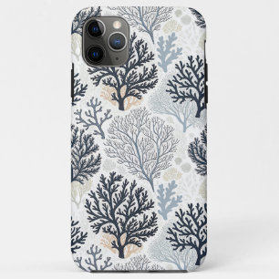 Botanical Coral Ocean Vibes iPhone 11 Pro Max Case