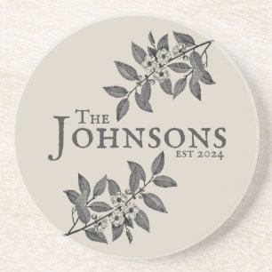 Botanical Crest Coaster
