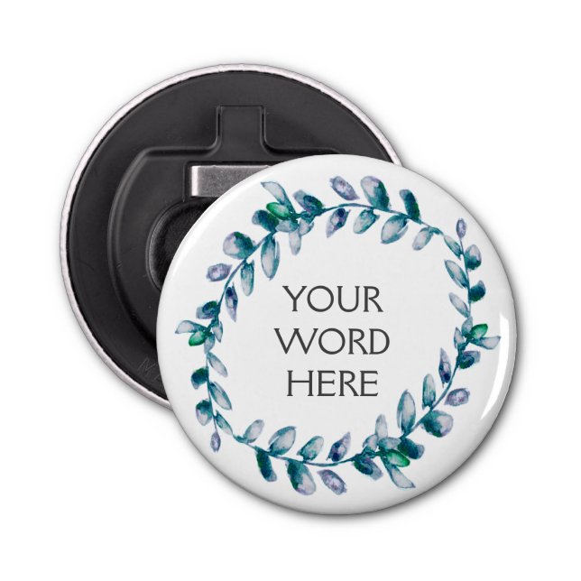 Botanical Crown - Salacia - Bottle Opener (Front)