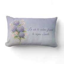 botanical cushion, where calm blooms