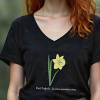Botanical Daffodil Pastel Flower