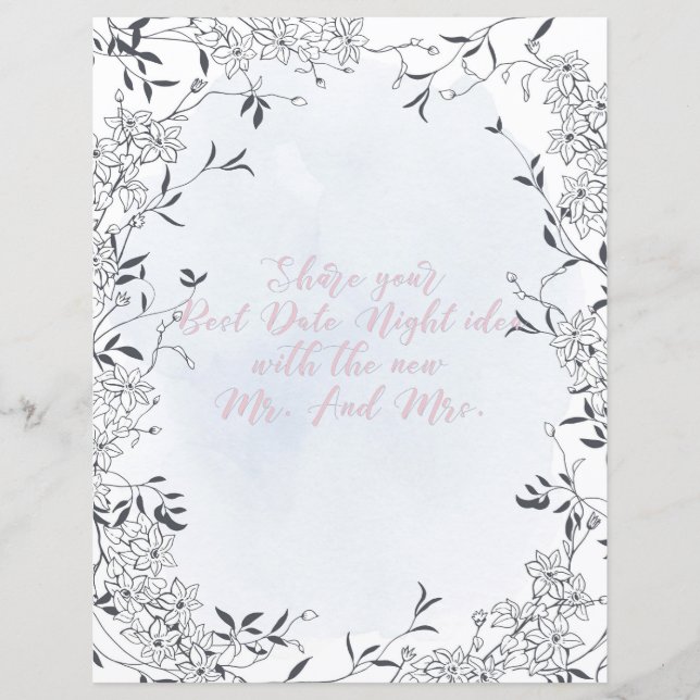 Botanical Date Night Activity (Front)