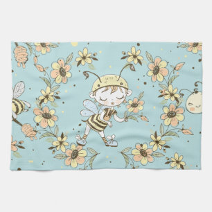 Botanical Decor Tea Towel