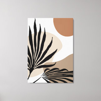 Botanical Decorative Frame Canvas Print