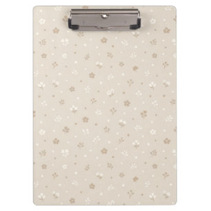 Botanical Dot Pattern Clipboard