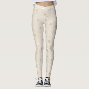 Botanical Dot Pattern Leggings