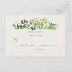 Botanical Dream Rustic Greenery Pale Ivory RSVP
