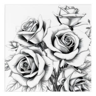 Botanical Elegance Acrylic Print