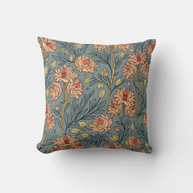 Botanical Elegance Cushion (Front)