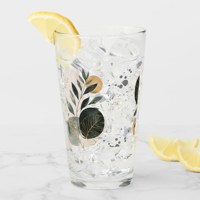 Botanical Elegance Dinning Collection Glass (Front Ice)