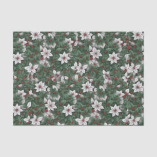 Botanical Elegance: Enchanted Winter Gardens Tissue Paper