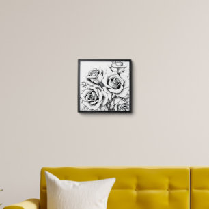 Botanical Elegance Peel And Stick Photo Tile