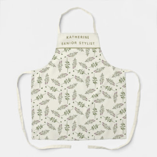 Botanical Elegance Stylist Apron