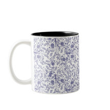 Botanical Elegance White Mug