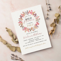 Botanical Eucalyptus Fall Leaf Wreath Birthday