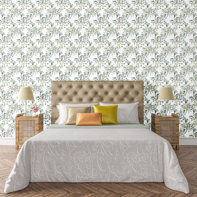 Botanical Eucalyptus Greenery Wallpaper (Creator Uploaded)