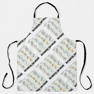 Botanical Fan Inside Types Of Buds Apron