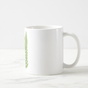Botanical Fern Illustration No.7 Tropical Decor Coffee Mug