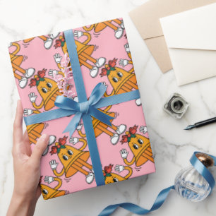 Botanical Festive Holiday and Birthday Custom Wrap Wrapping Paper