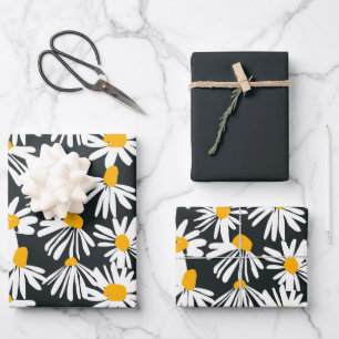 Botanical Festive Holiday and Birthday Custom Wrap Wrapping Paper Sheet