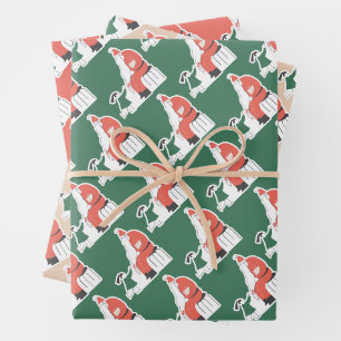 Botanical Festive Holiday and Birthday Custom Wrap Wrapping Paper Sheet