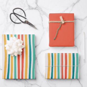 Botanical Festive Holiday and Birthday Custom Wrap Wrapping Paper Sheet