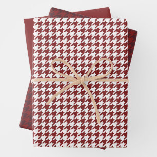 Botanical Festive Holiday and Birthday Custom Wrap Wrapping Paper Sheet