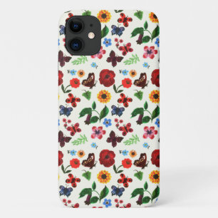 Botanical Floral Butterfly iPhone 11 Case