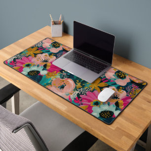 Botanical Floral  Desk Mat