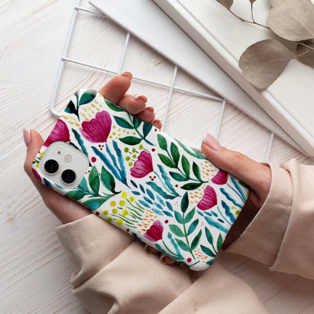 Botanical floral illustration  Case-Mate iPhone case (Creator Uploaded)