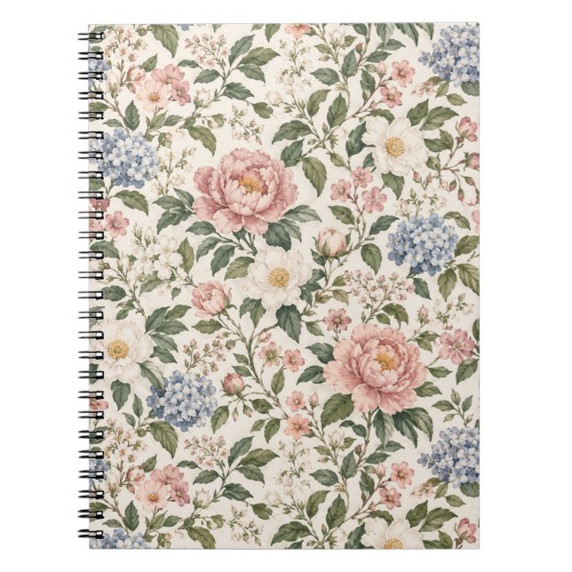 Botanical Floral Notebook (Front)
